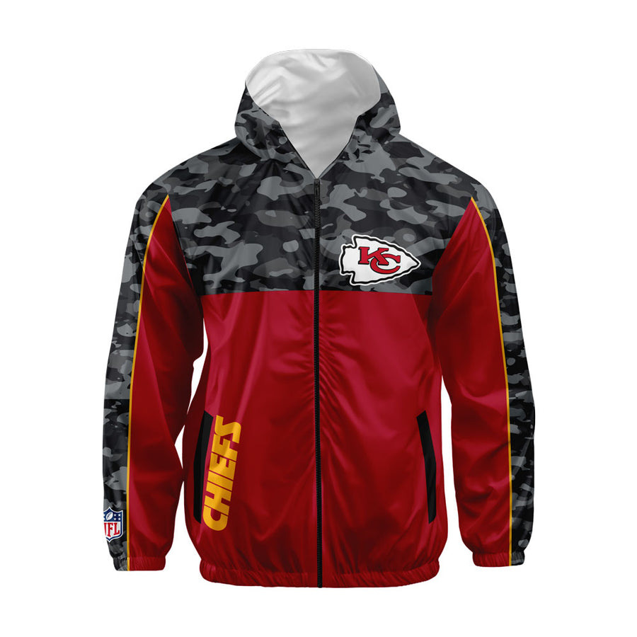 Bomber Jacket Kansas City Chiefs Camuflaje