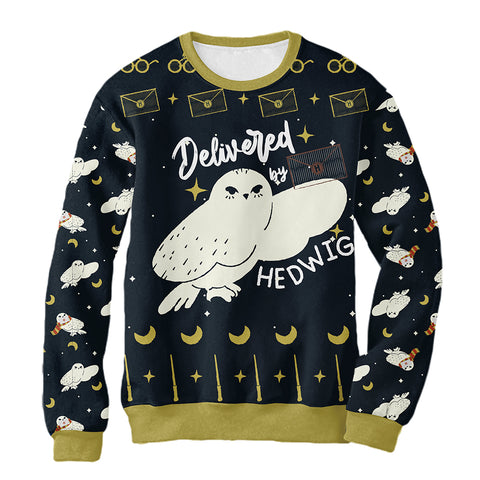 Sudadera Navideña Hedwig Magic