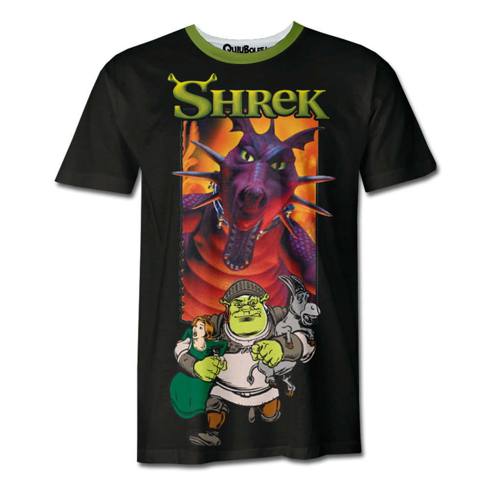 Playera Pijama Shrek Dragon