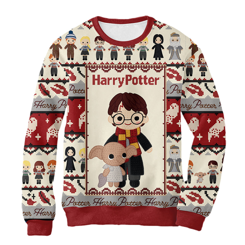 Sudadera Navideña Harry Potter Dobby Friends