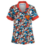 Camisa Pijama Superman Pop Art