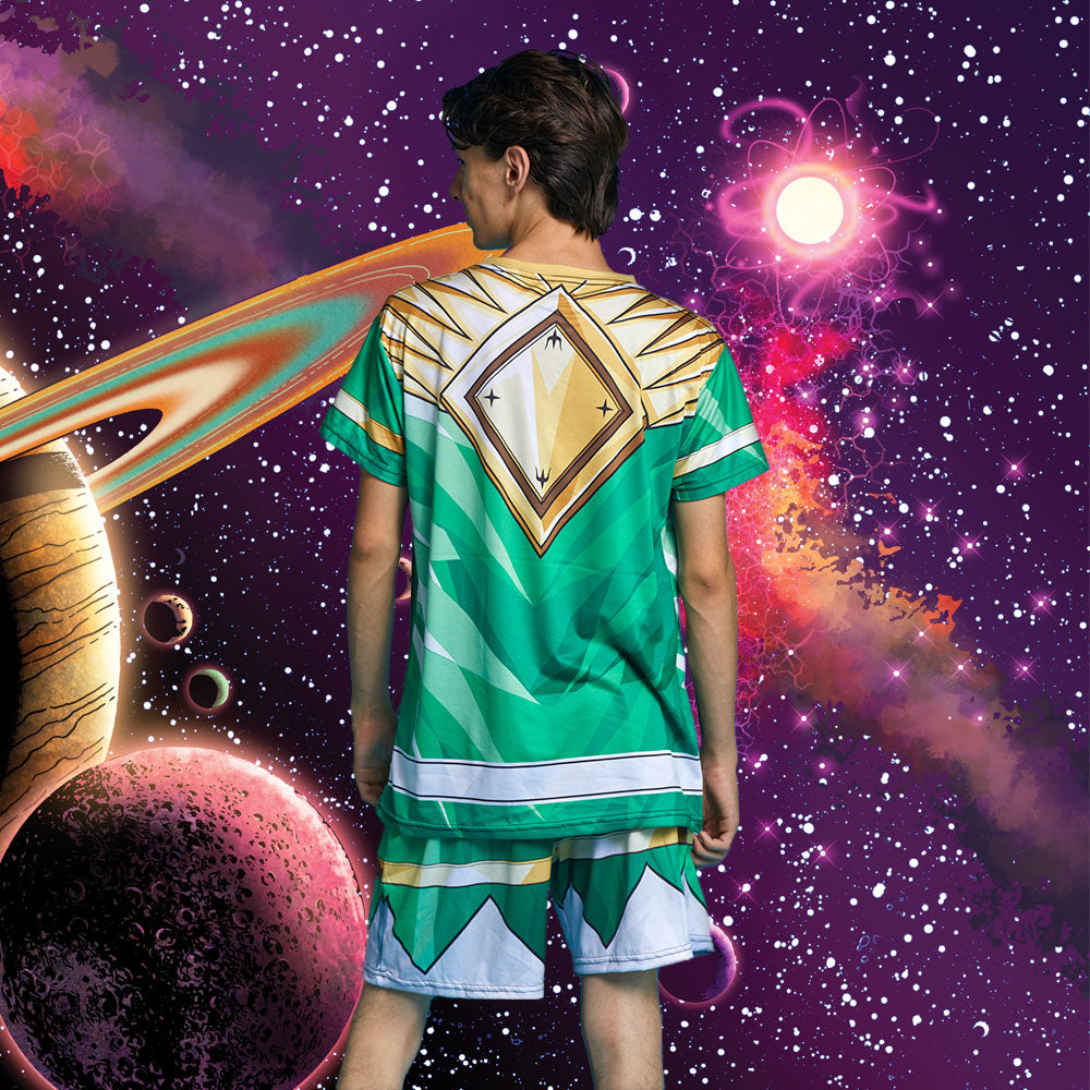 Conjunto Pijama Mighty Morphin Green Ranger
