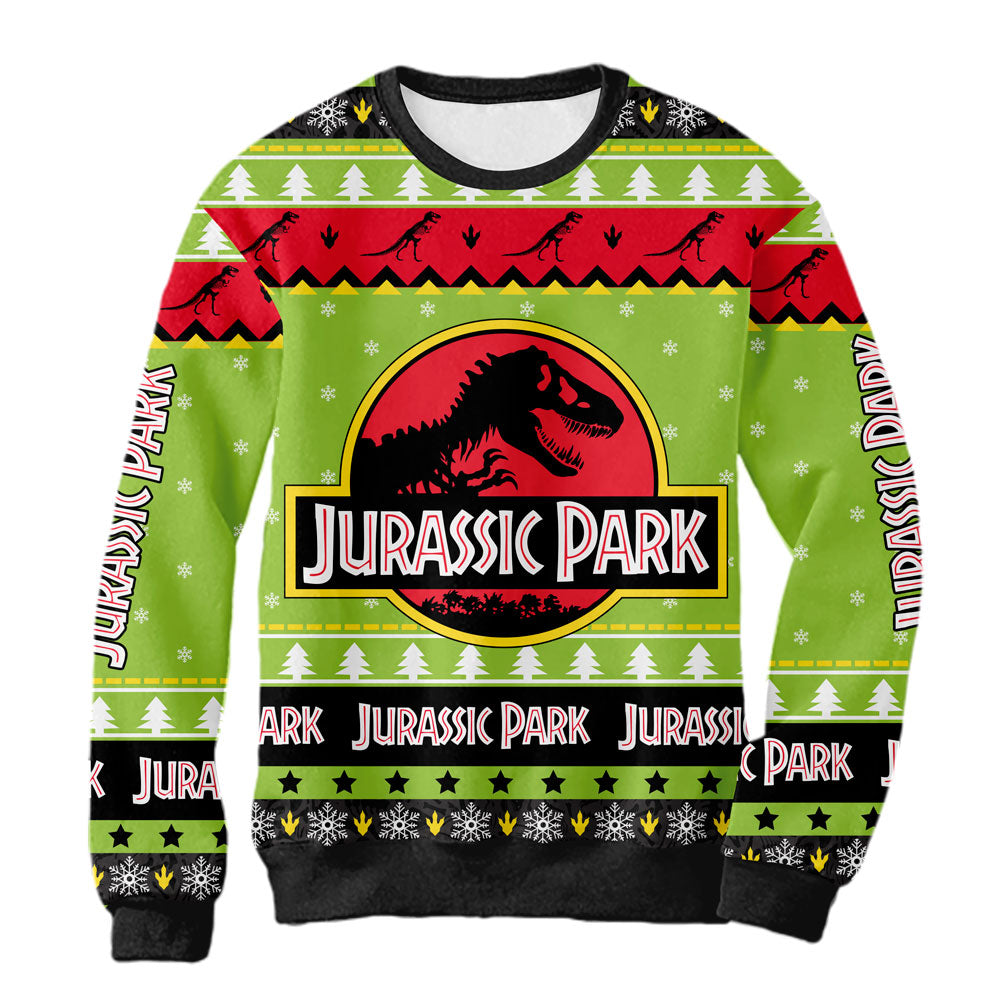 Navideño Jurassic Park
