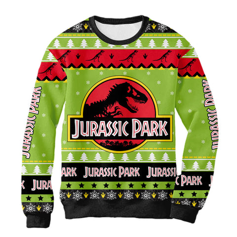 Navideño Jurassic Park