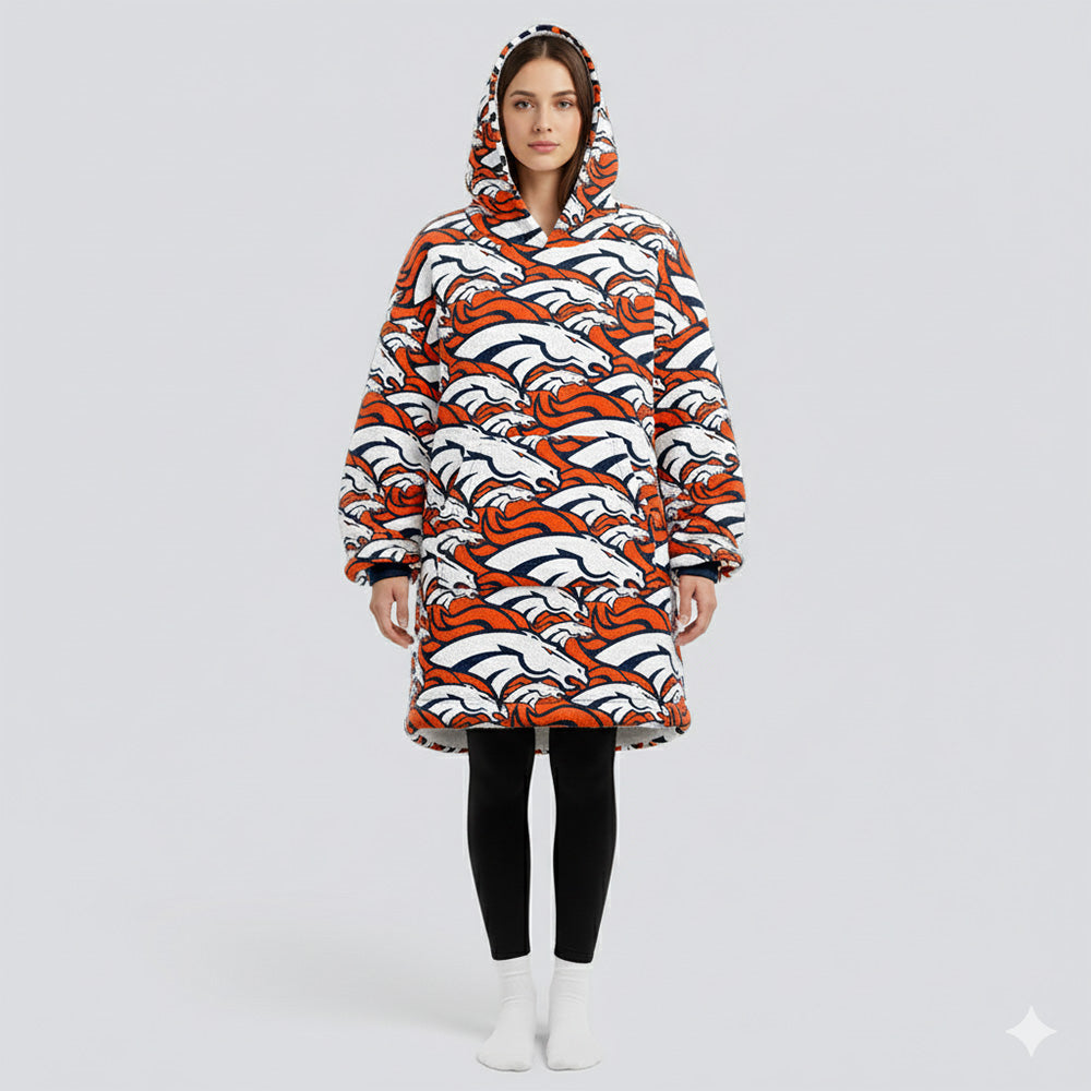 Sudaderota Denver Broncos MaxiLogo