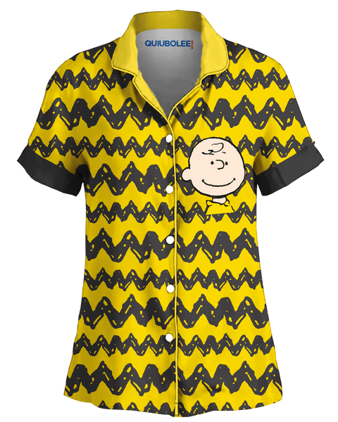 Camisa Pijama Charlie Brown Feliz