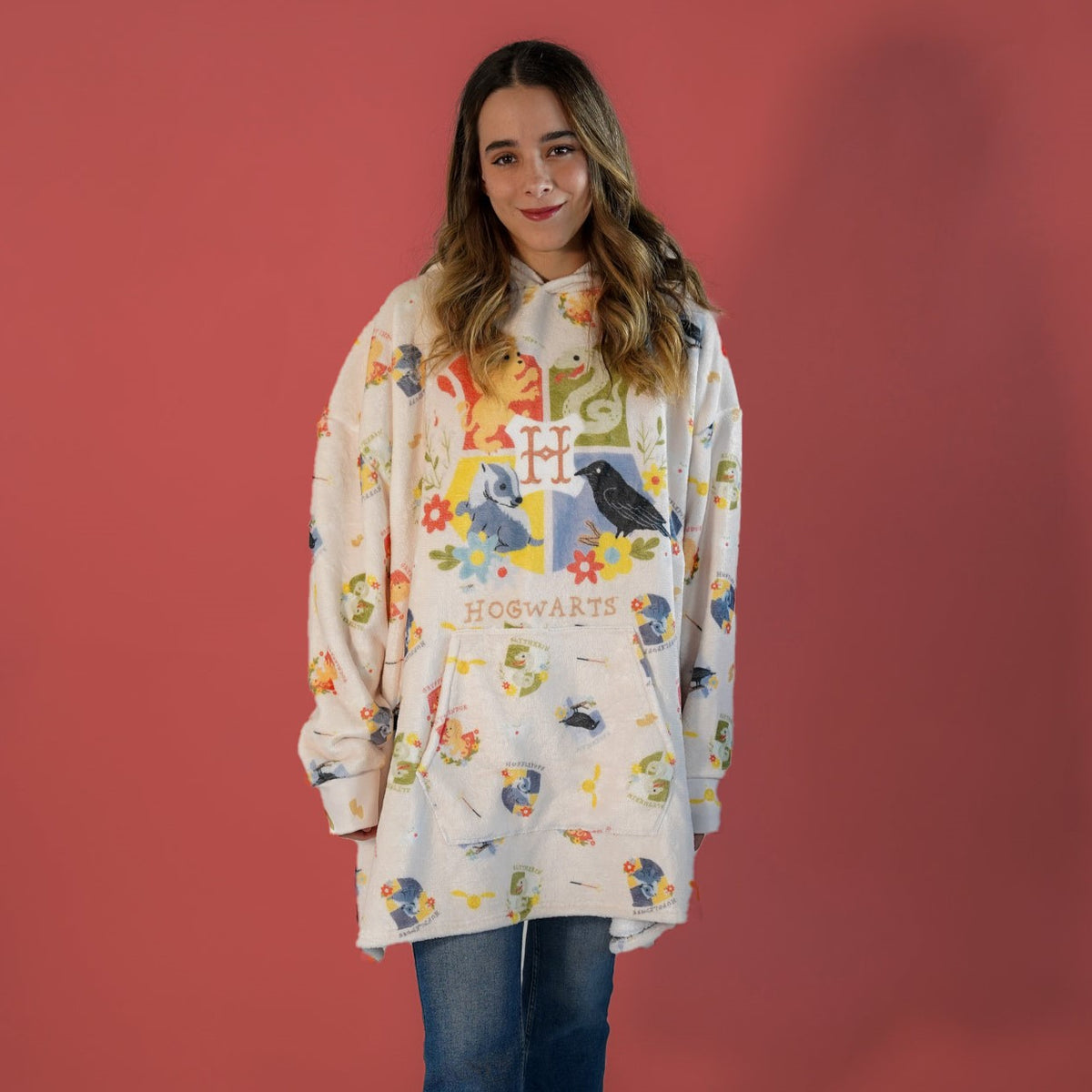 Sudaderota Hogwarts Cute