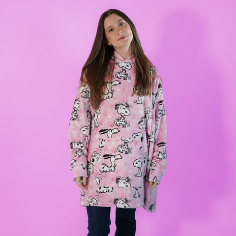 Sudaderota Snoopy Emotions