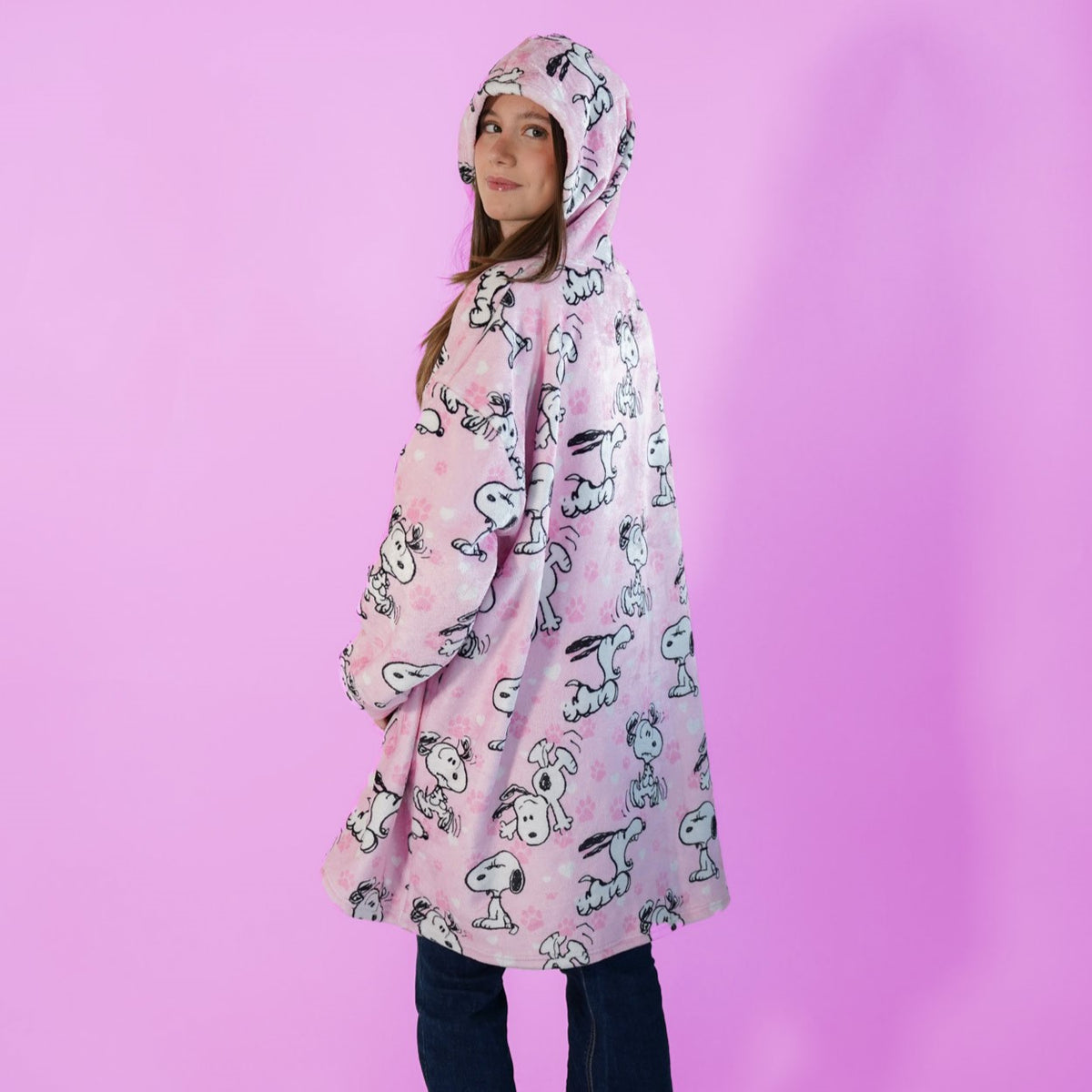 Sudaderota Snoopy Emotions