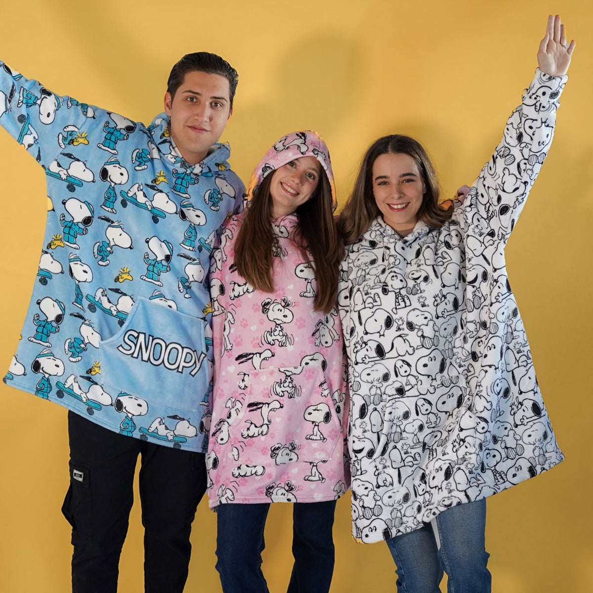 Sudaderota Snoopy Emotions