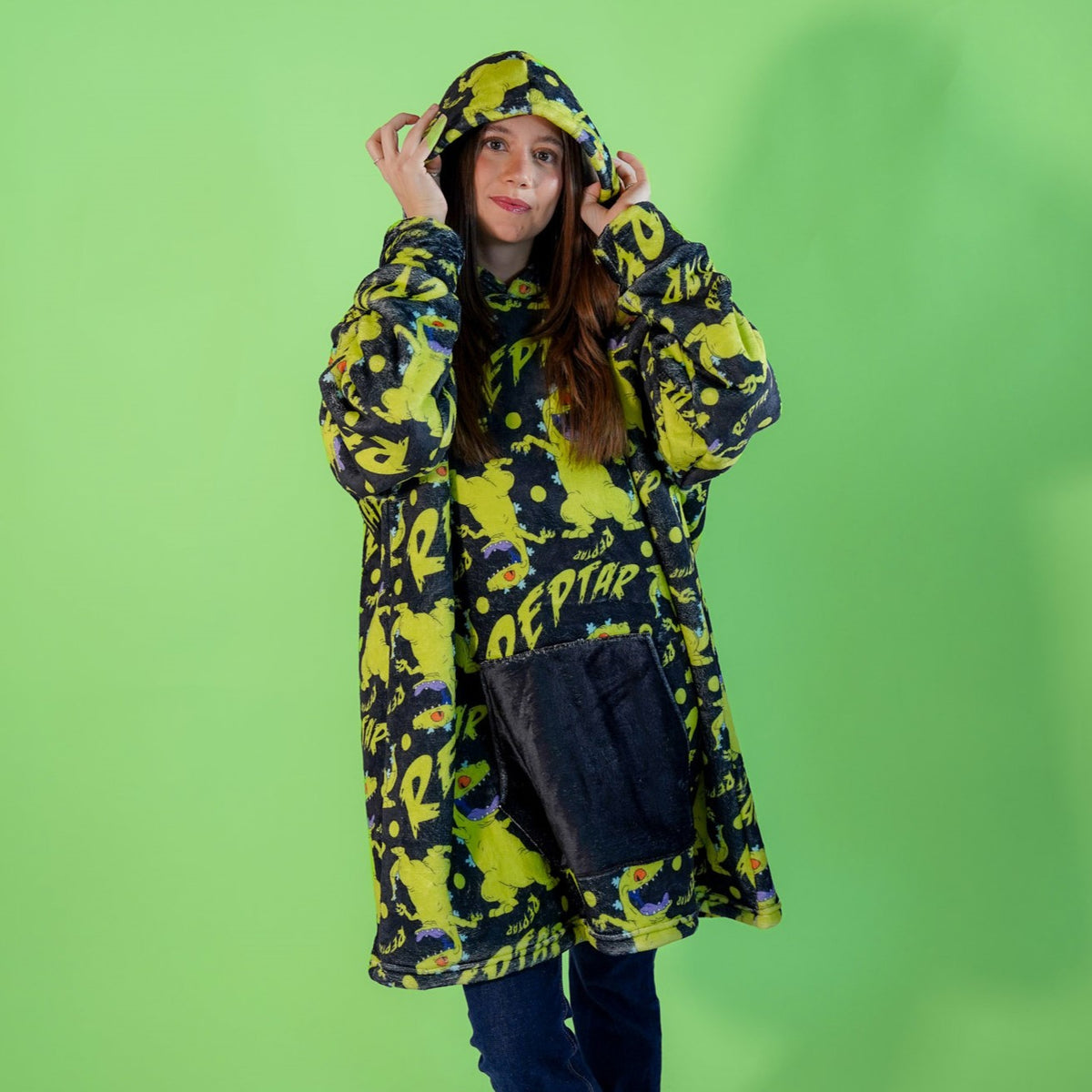 Sudaderota Reptar Black