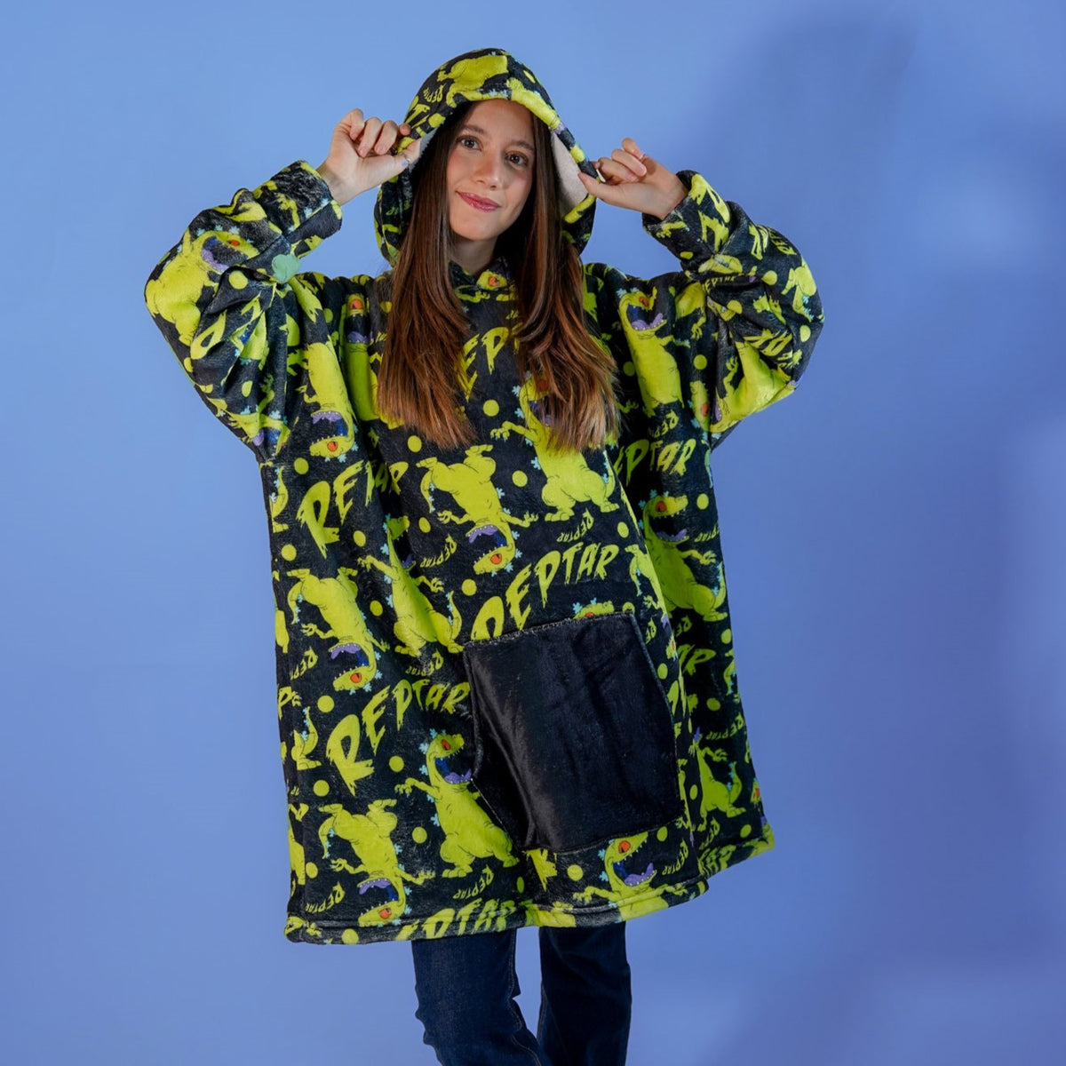 Sudaderota Reptar Black