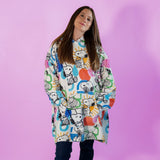 Sudaderota Snoopy Colors