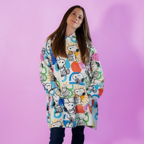 Sudaderota Snoopy Colors