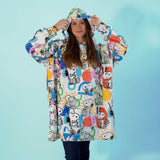 Sudaderota Snoopy Colors