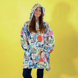 Sudaderota Snoopy Colors