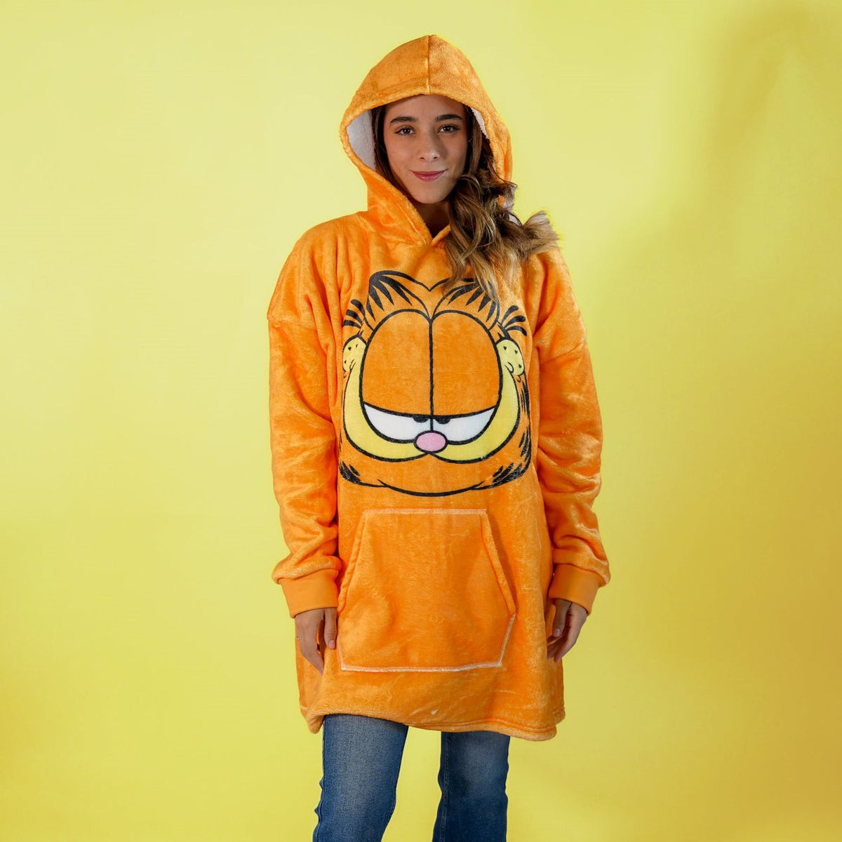 Sudaderota Garfield Face