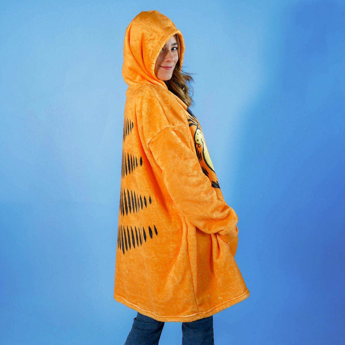 Sudaderota Garfield Face