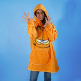 Sudaderota Garfield Face