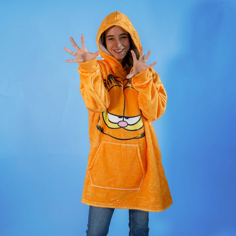 Sudaderota Garfield Face