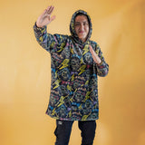 Sudaderota Tortugas Ninja Black