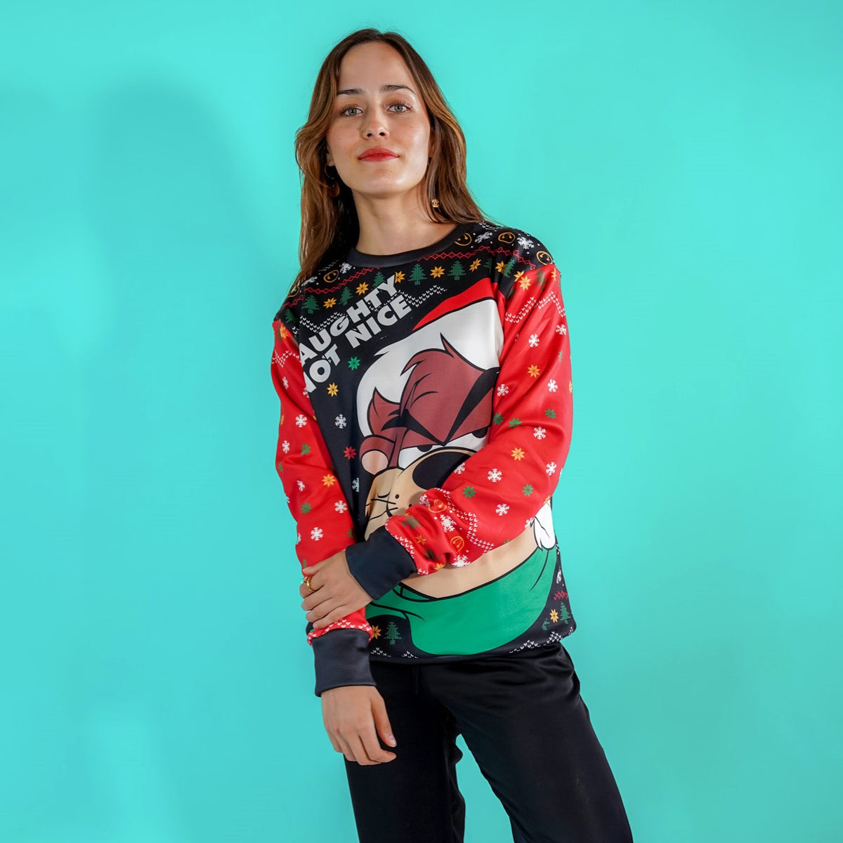 Sudadera Navideña Looney Tunes Taz