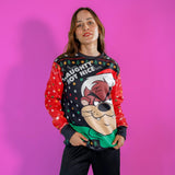 Sudadera Navideña Looney Tunes Taz