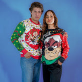 Sudadera Navideña Looney Tunes Taz