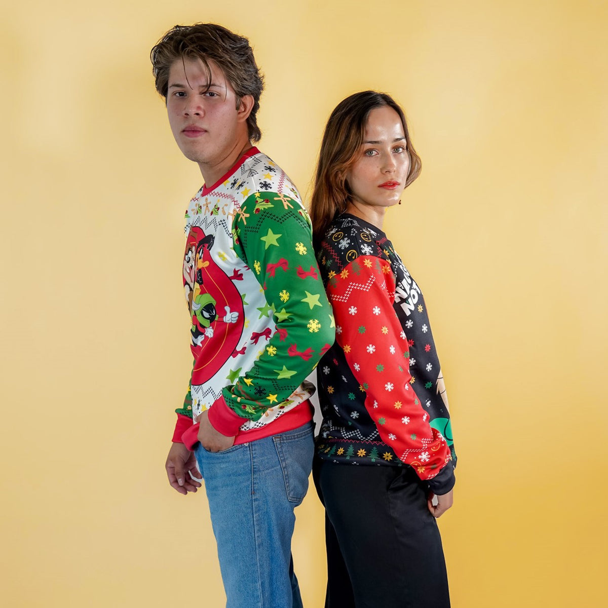 Sudadera Navideña Looney Tunes Taz