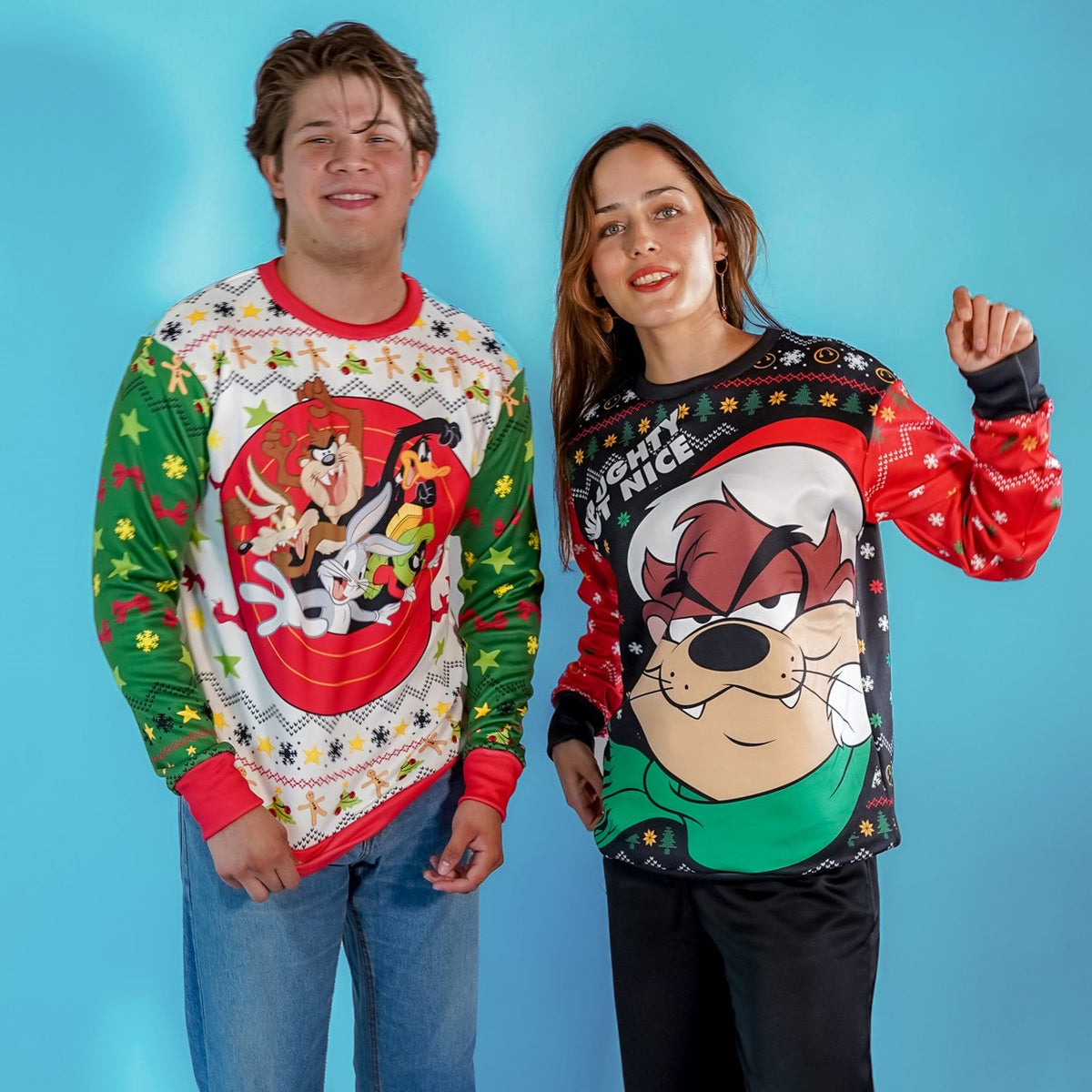 Sudadera Navideña Looney Tunes Taz