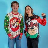Sudadera Navideña Looney Tunes Taz