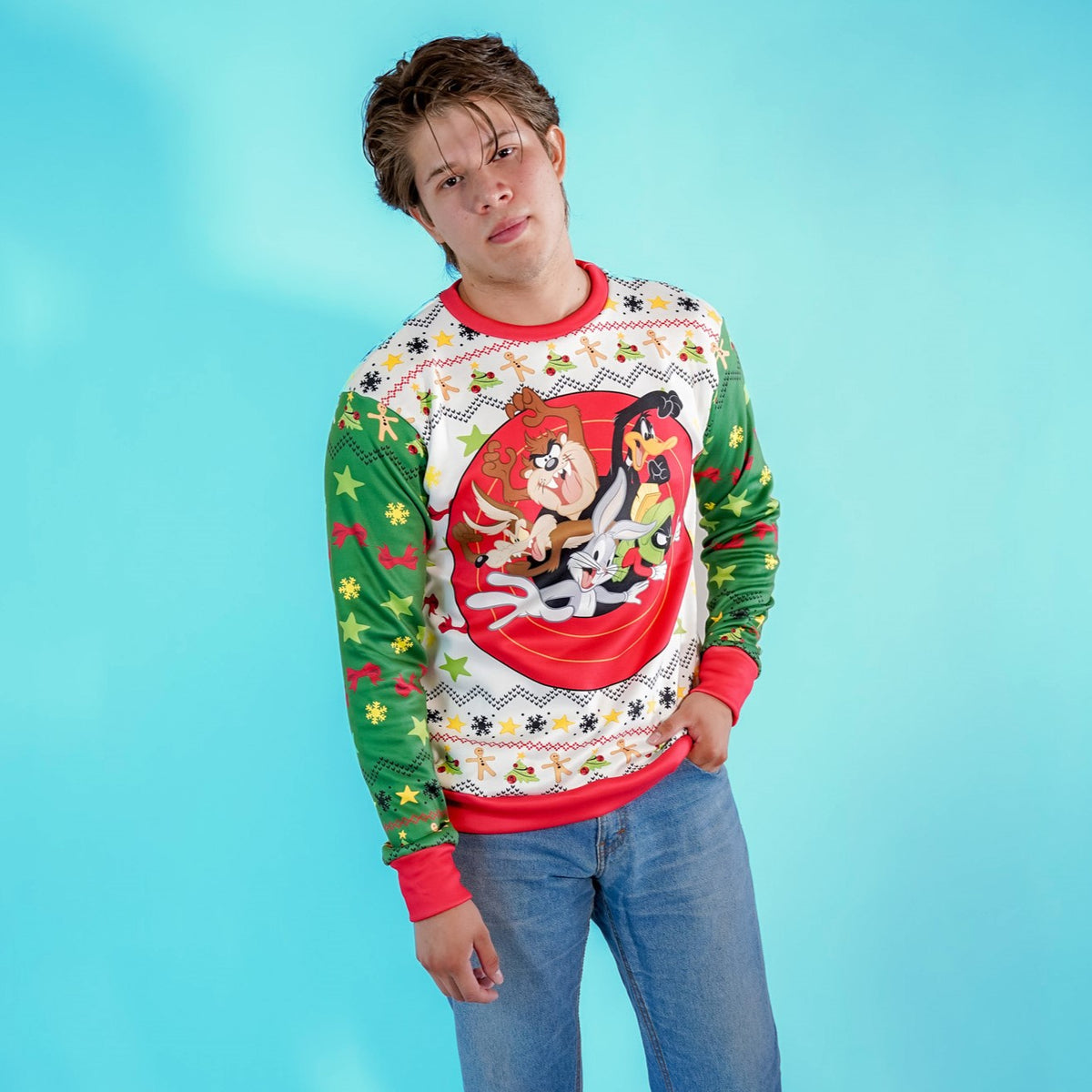 Sudadera Navideña Looney Tunes Oficial