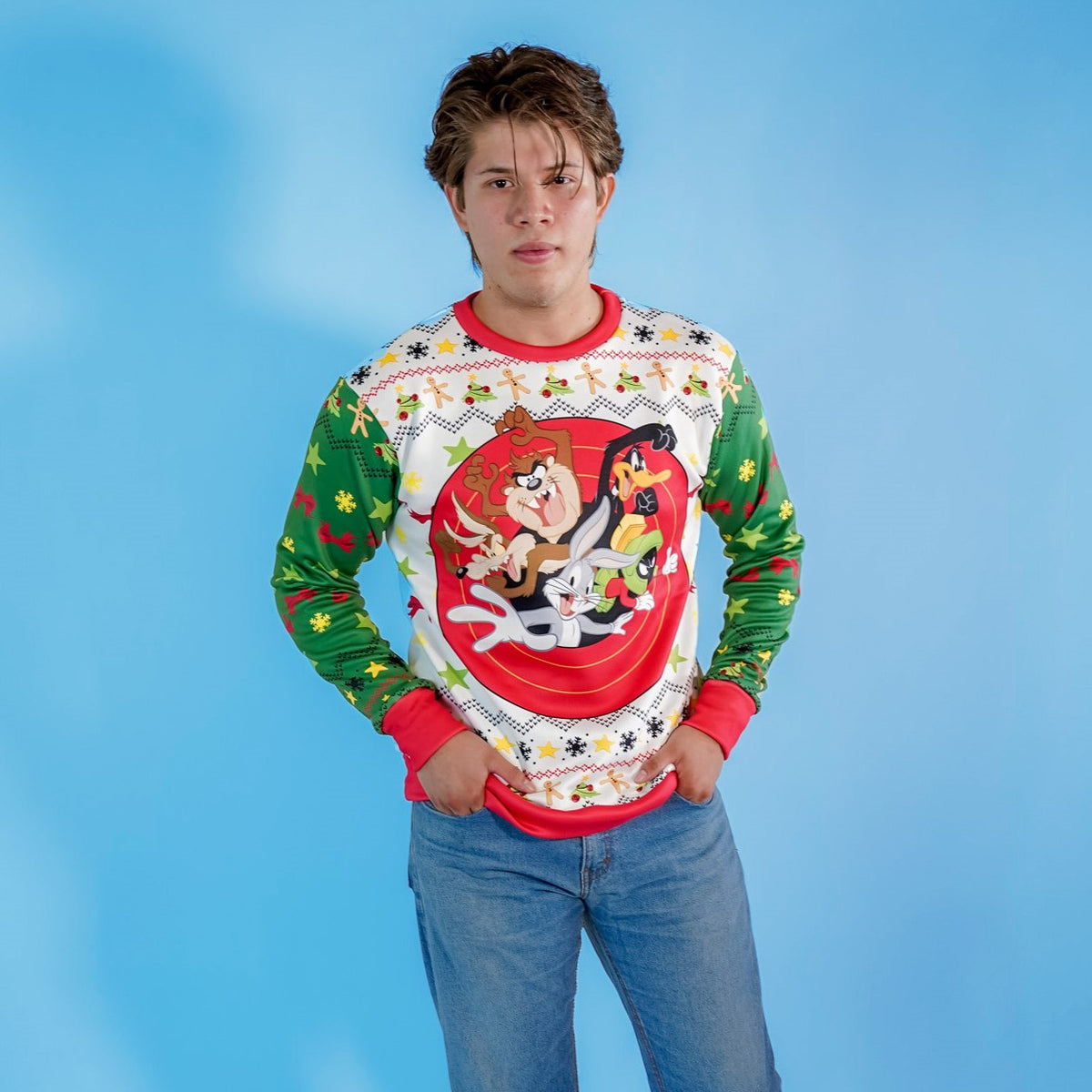 Sudadera Navideña Looney Tunes Oficial