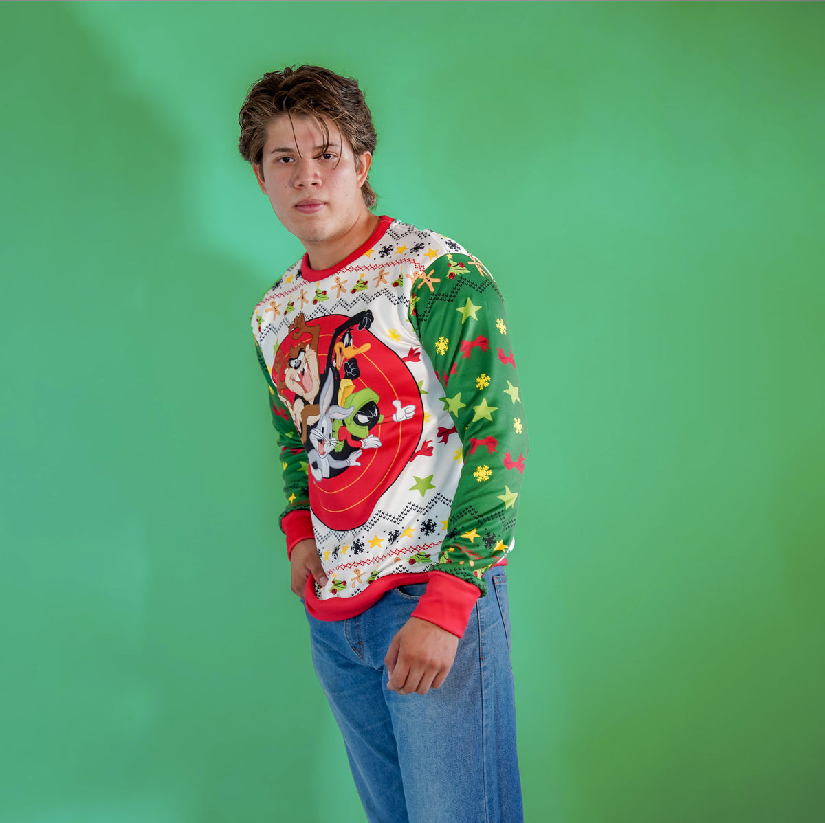 Sudadera Navideña Looney Tunes Oficial