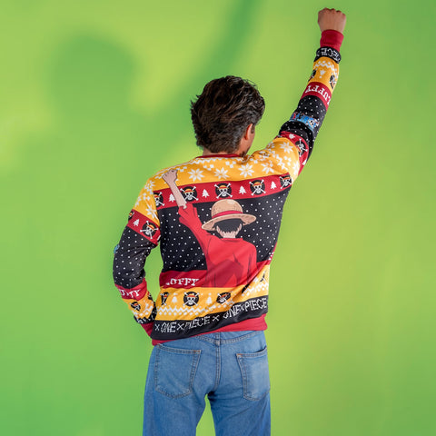 Sudadera Navideña Monkey D Luffy