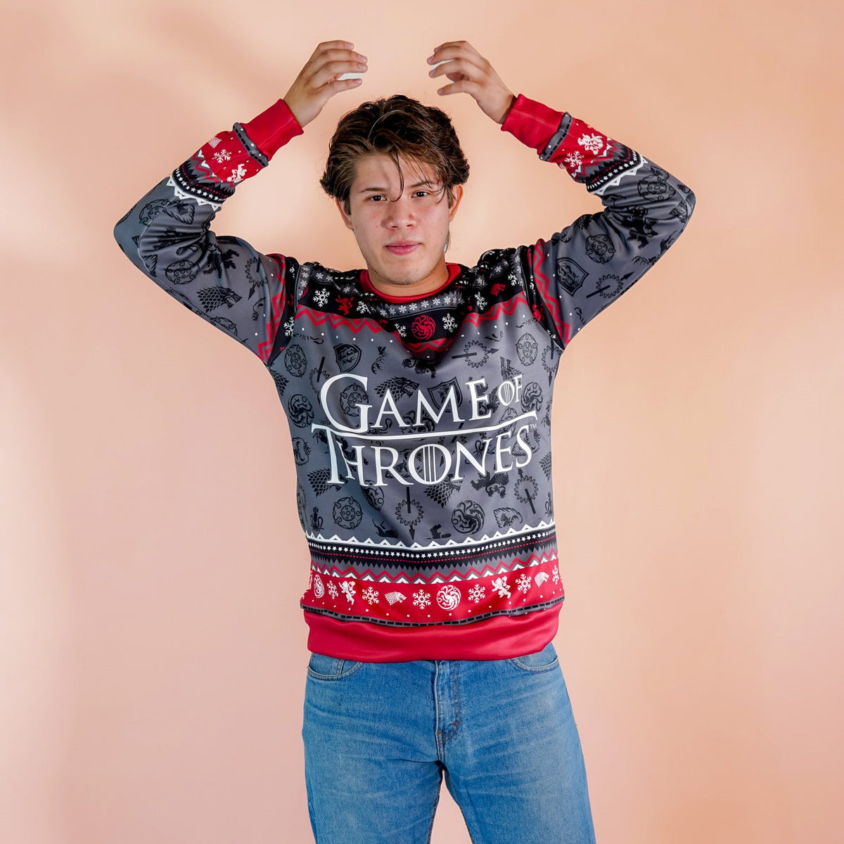 Sudadera Navideña Game Of Thrones Oficial