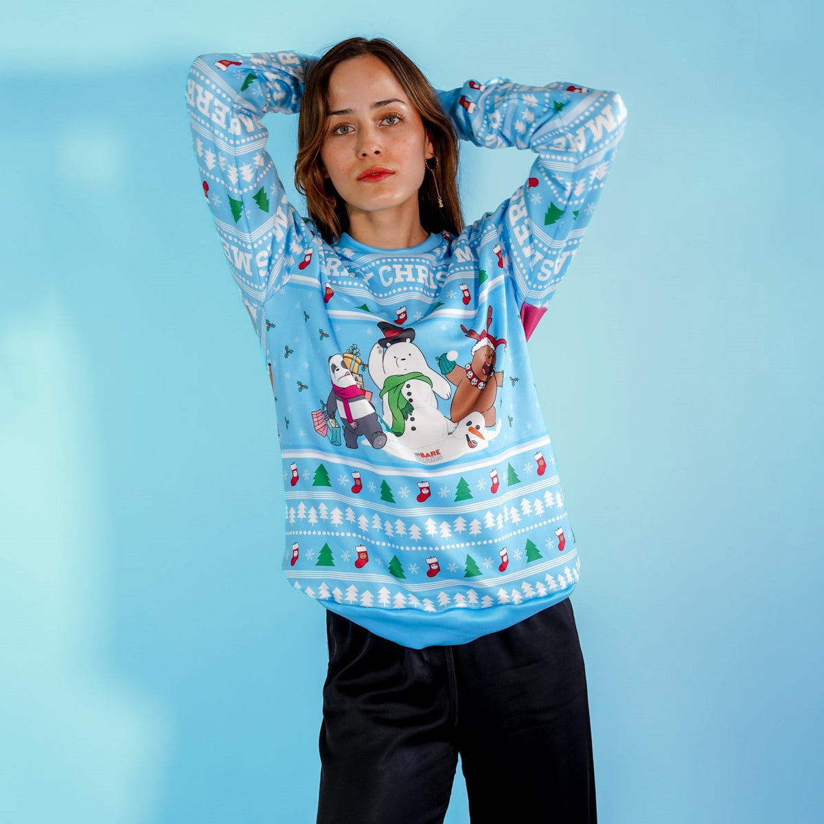 Sudadera Navideña Escandalosos Nieve