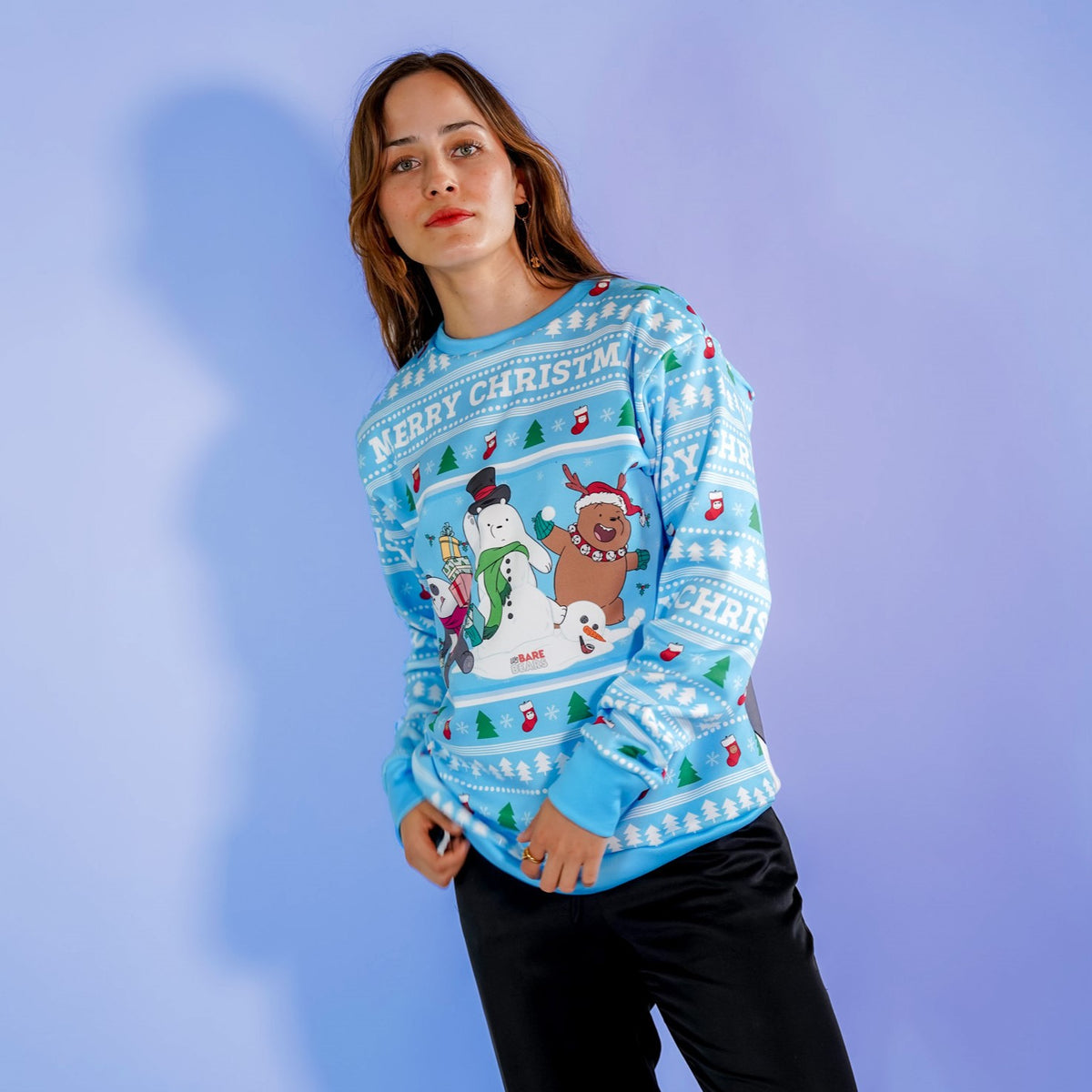 Sudadera Navideña Escandalosos Nieve