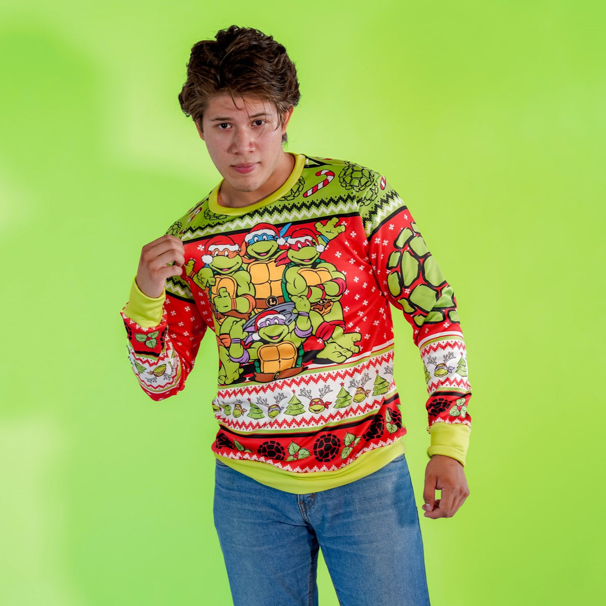 Sudadera Navideña Navidad Tortuga