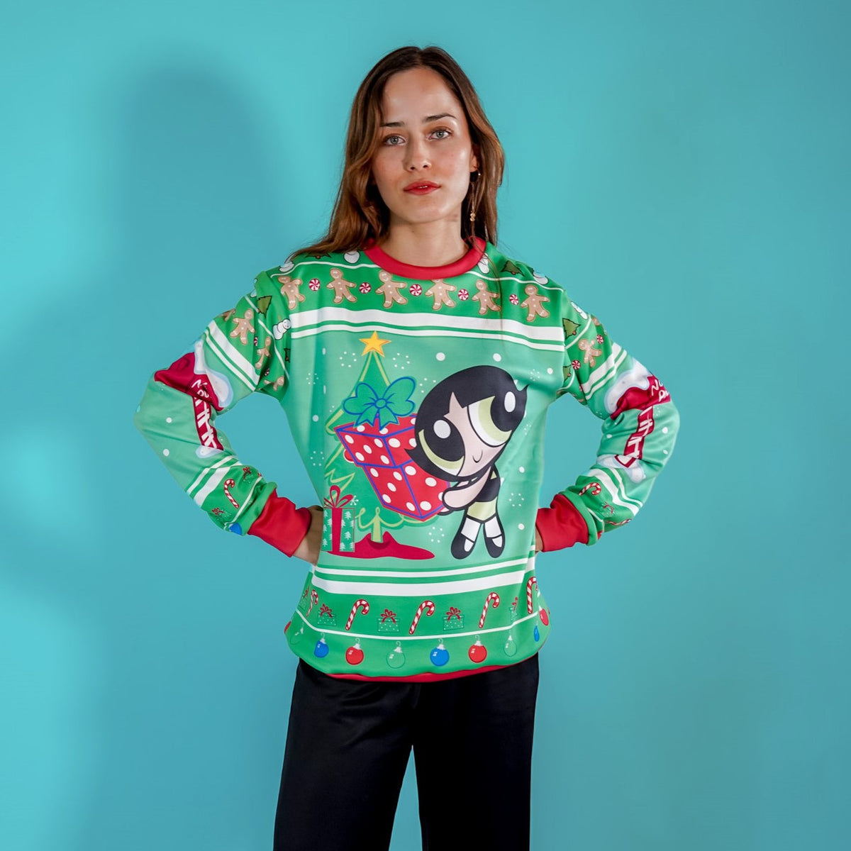 Sudadera Navideña Chicas Superpoderosas Bellota Oficial