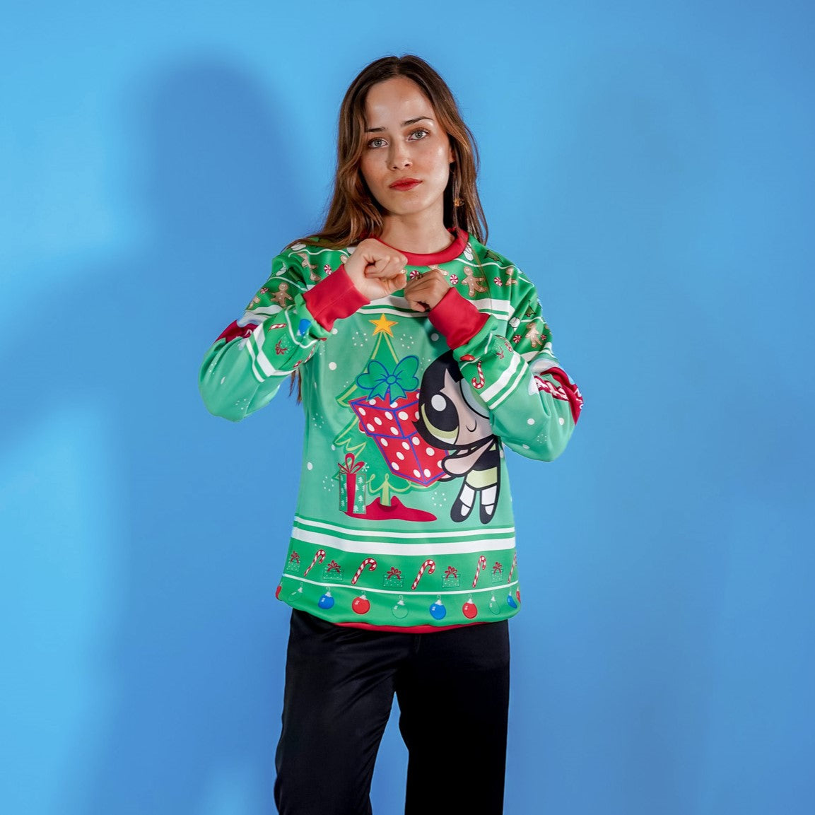 Sudadera Navideña Chicas Superpoderosas Bellota Oficial