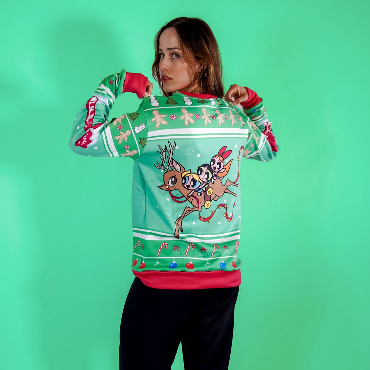 Sudadera Navideña Chicas Superpoderosas Bellota Oficial