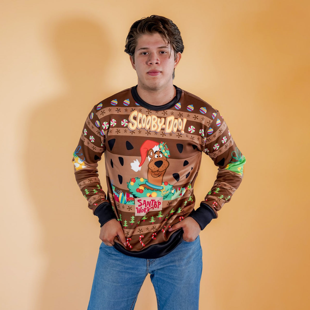 Sudadera Navideña Scooby Doo Santas Workshop