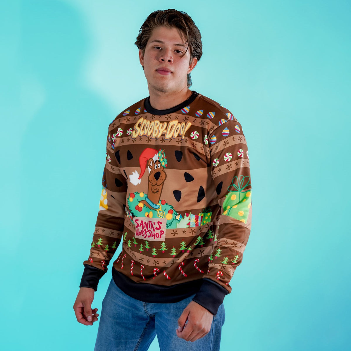 Sudadera Navideña Scooby Doo Santas Workshop