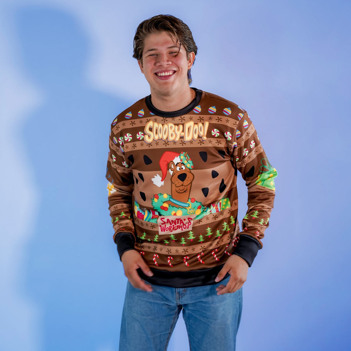 Sudadera Navideña Scooby Doo Santas Workshop
