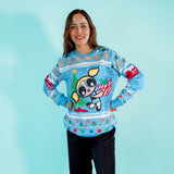 Sudadera Navideña Chicas Superpoderosas Burbuja Oficial