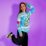 Sudadera Navideña Chicas Superpoderosas Burbuja Oficial