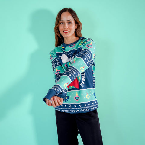 Sudadera Navideña Snoopy Merry Christmas