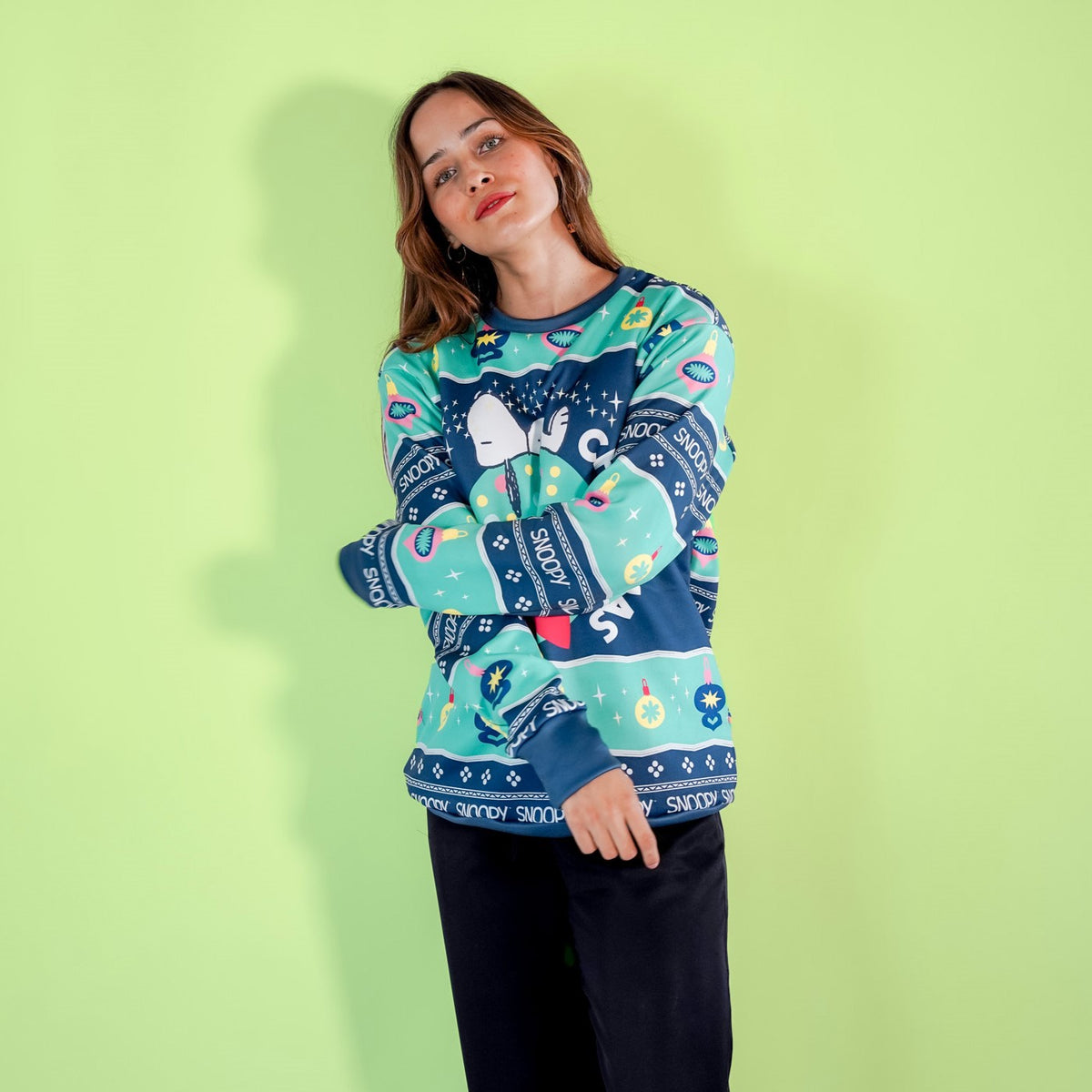 Sudadera Navideña Snoopy Merry Christmas