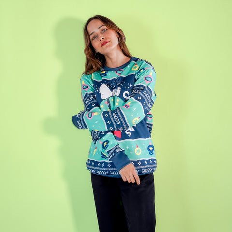 Sudadera Navideña Snoopy Merry Christmas